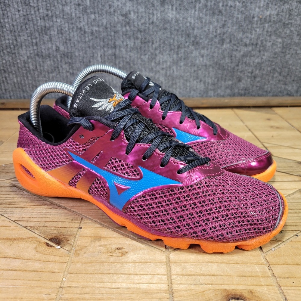 Mizuno Wave Evo Levitas Shoes Mens Size 7 Multicolor Running Sneakers 8KN-38230
